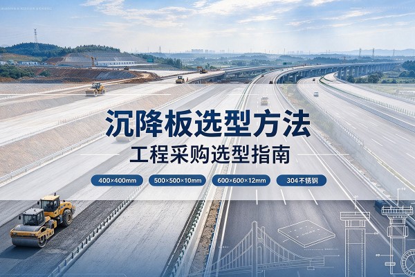 鄂尔多斯沉降板选择方法