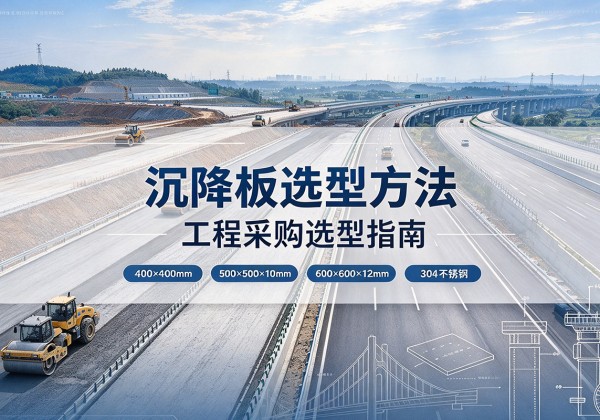 鄂尔多斯沉降板选择方法