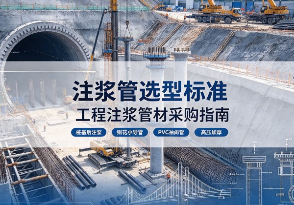 鄂尔多斯注浆管选型标准